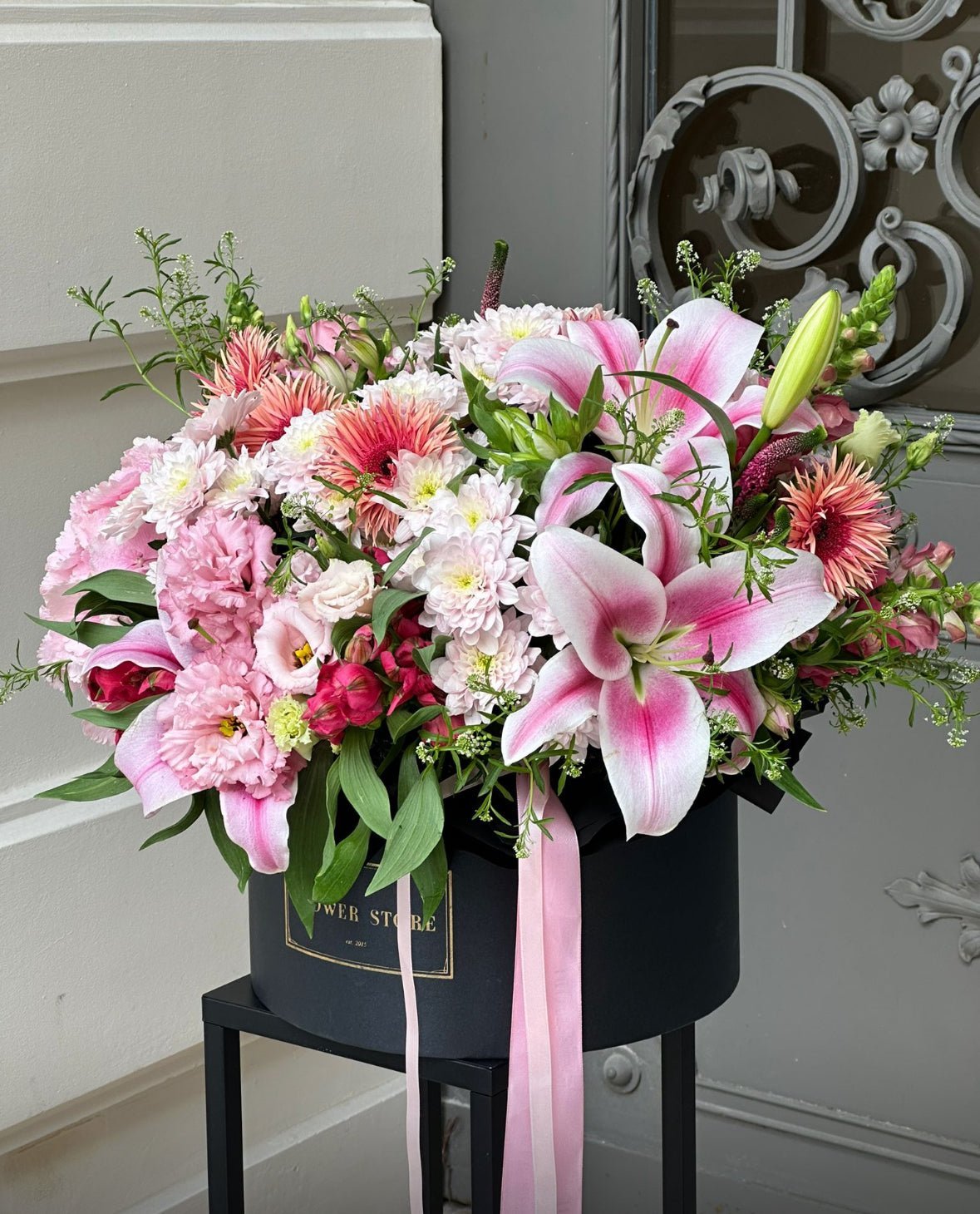 Flowerbox Elegancki Gest - kwiaty Flower Store Warszawa