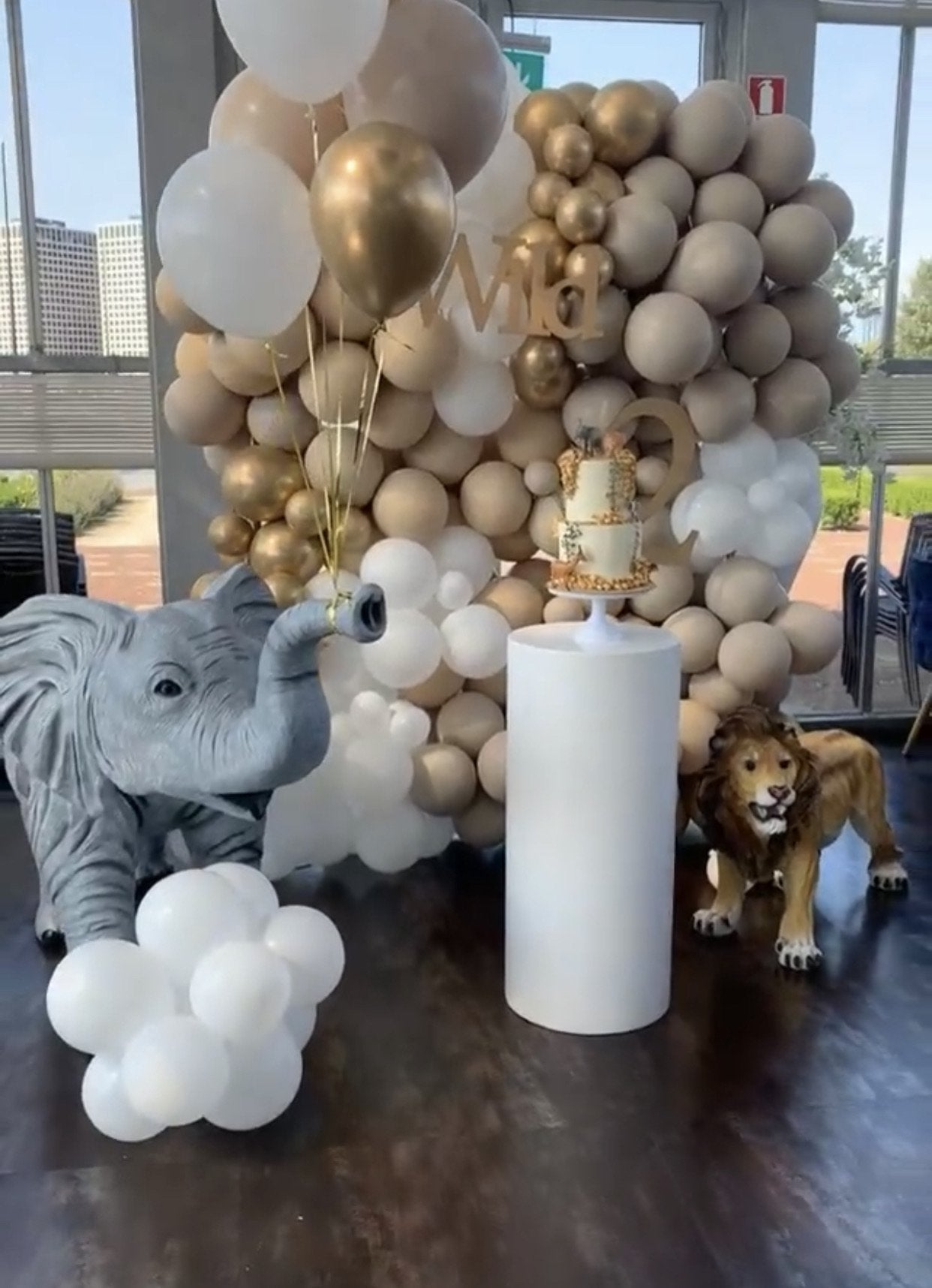 Dekoracja Balonowa specjalna - urodziny / baby shower - kwiaty Flower Store Warszawa